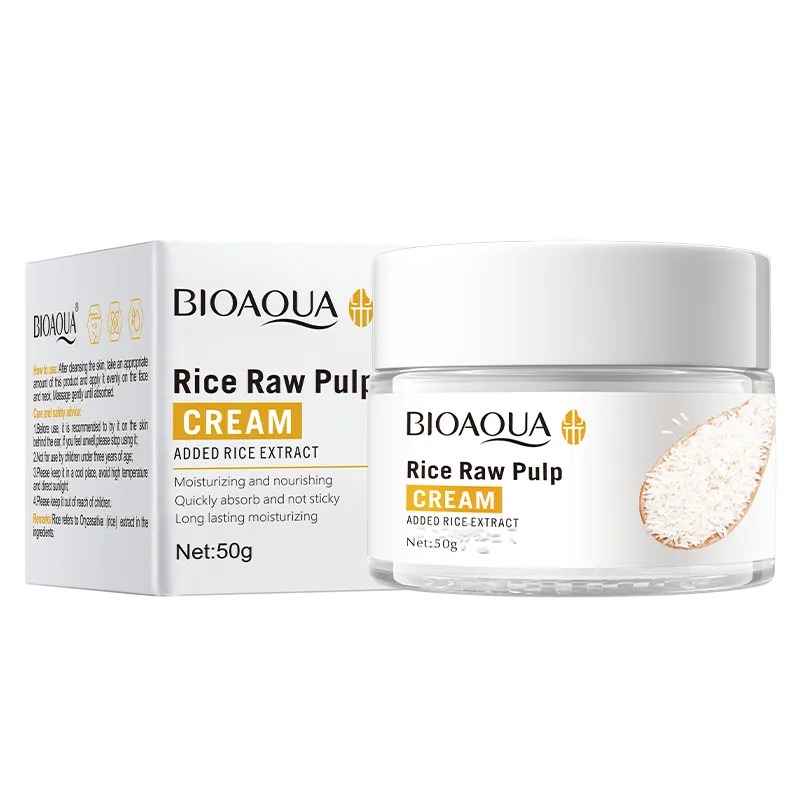 Crema hidratante de arroz Bioaqua