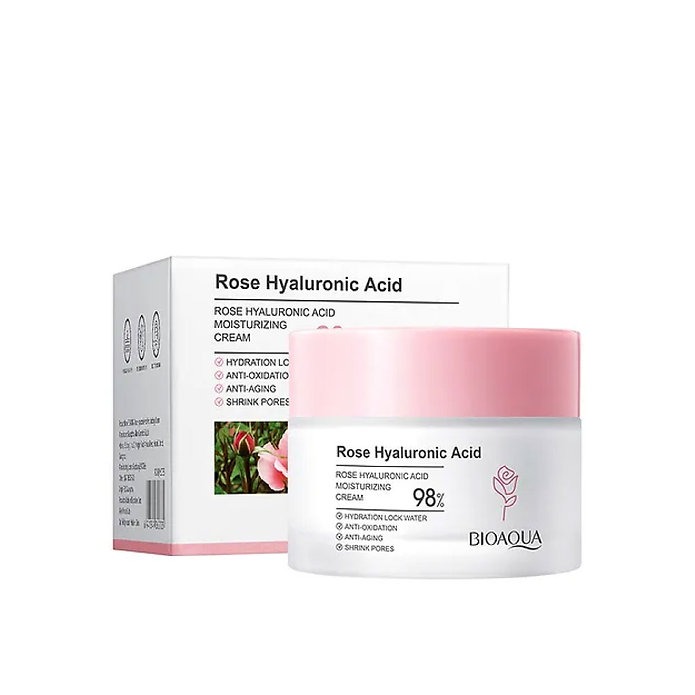 Crema hidratante de rosas bioaqua