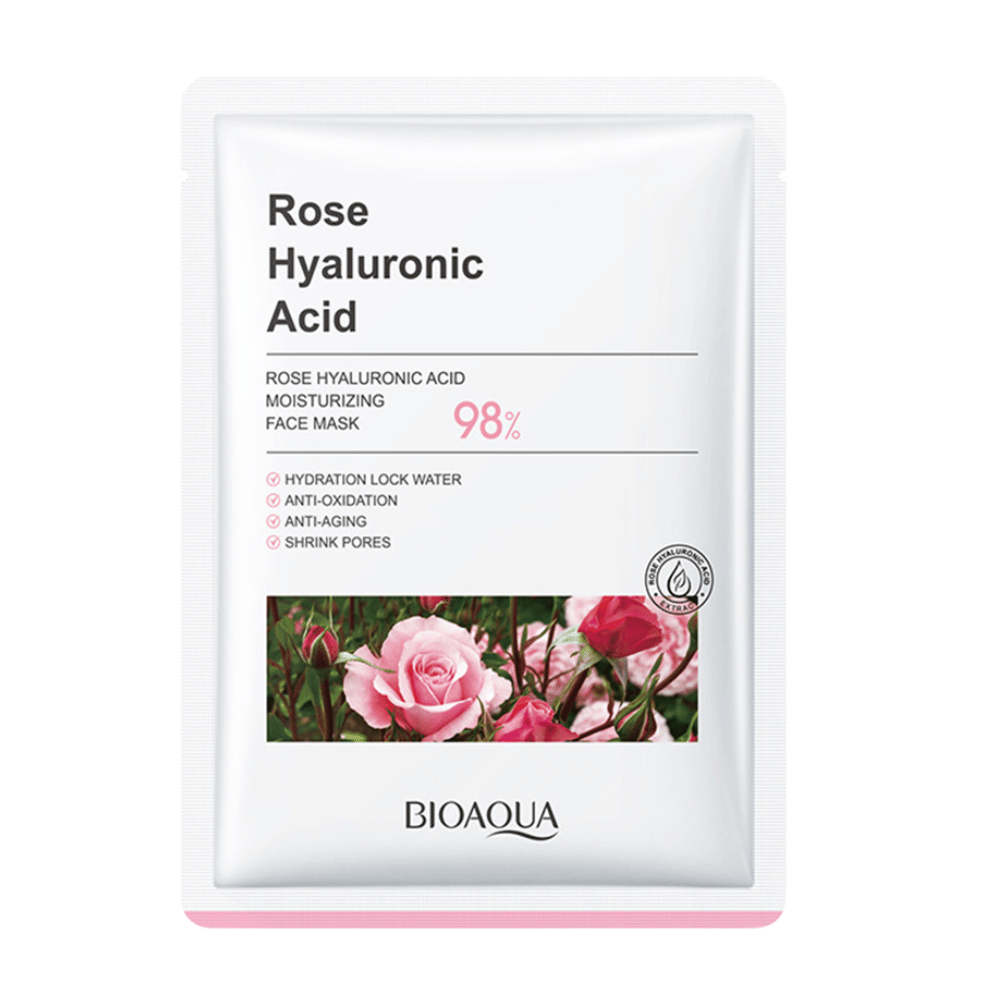Mascarilla de rosas bioaqua velo facial
