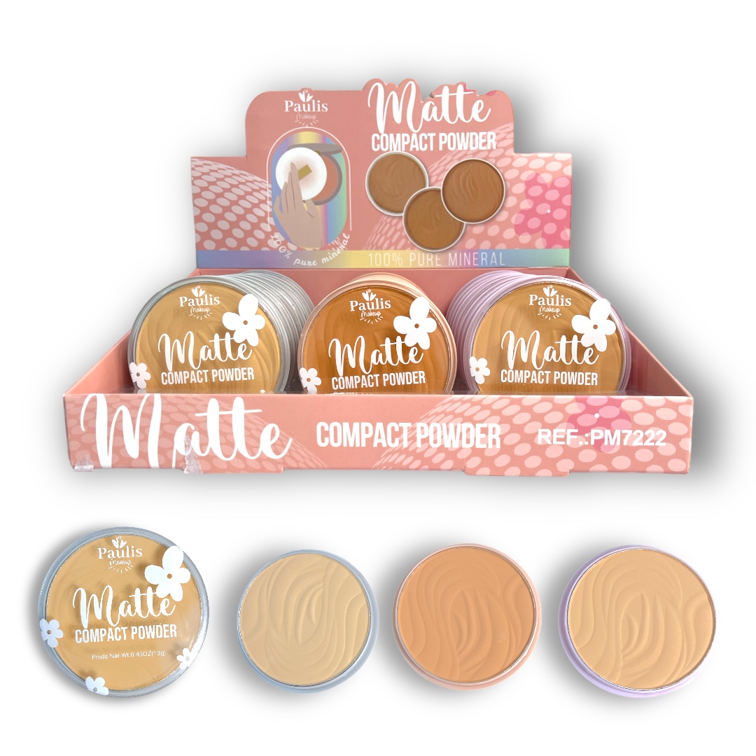 Polvo matte compact power (PM7222)