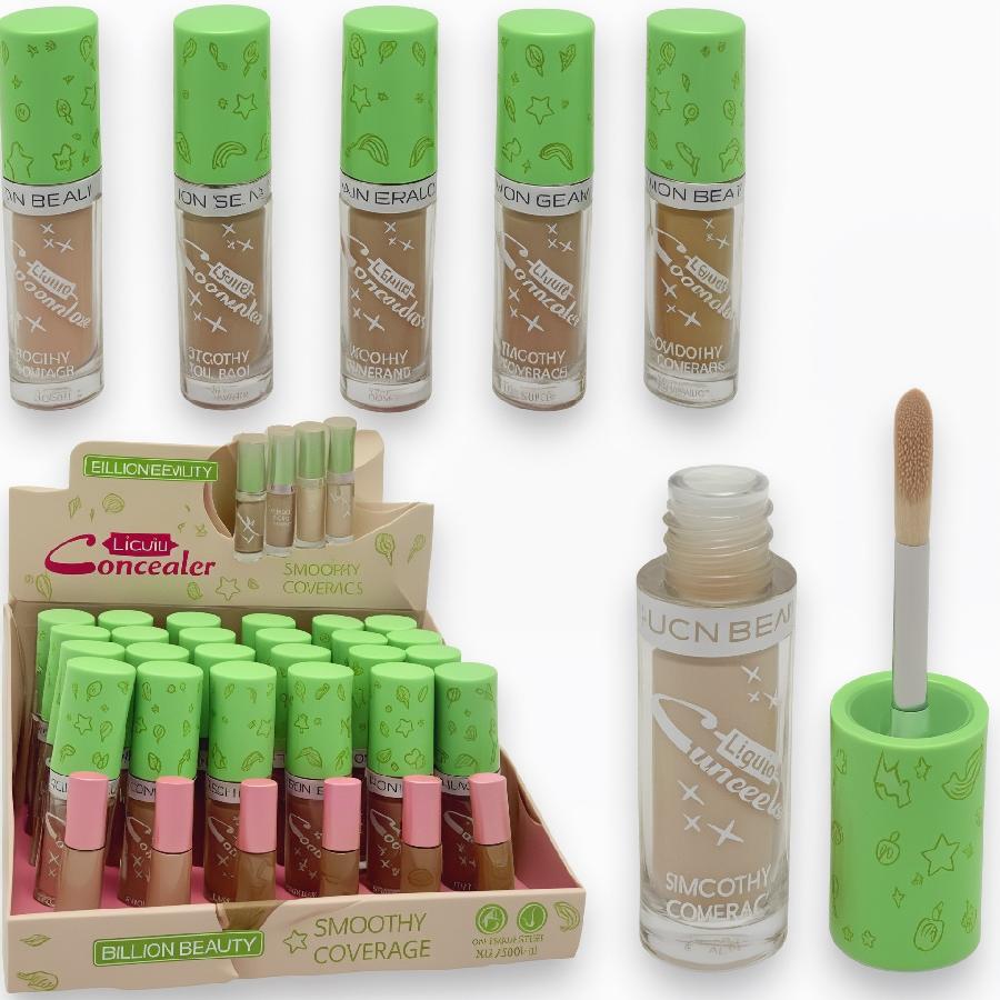CORRECTOR LIQUIDO CONCEALER TONOS SURTIDOS BILLION BEAUTY (B80001)