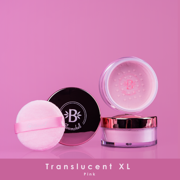 POLVO SUELTO 2 EN 1 BLOOMSHELL ROSADO