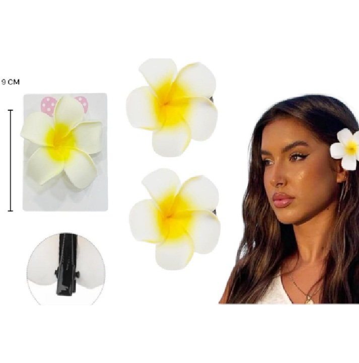 GANCHO FLOR HAWAINO FOMI GRANDE (WM-F02)