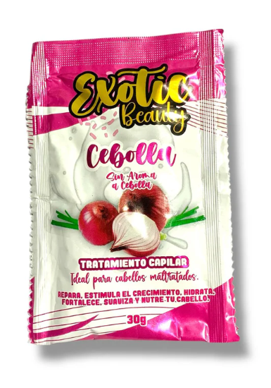 EXOTIC TRATAMIENTO CAPILAR DE CEBOLLA SACHET (202507)