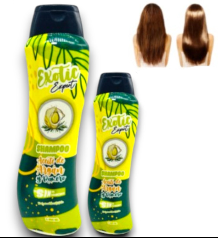 EXOTIC SHAMPOO CAPILAR ACEITE DE ARGAN Y ROMERO (402001)