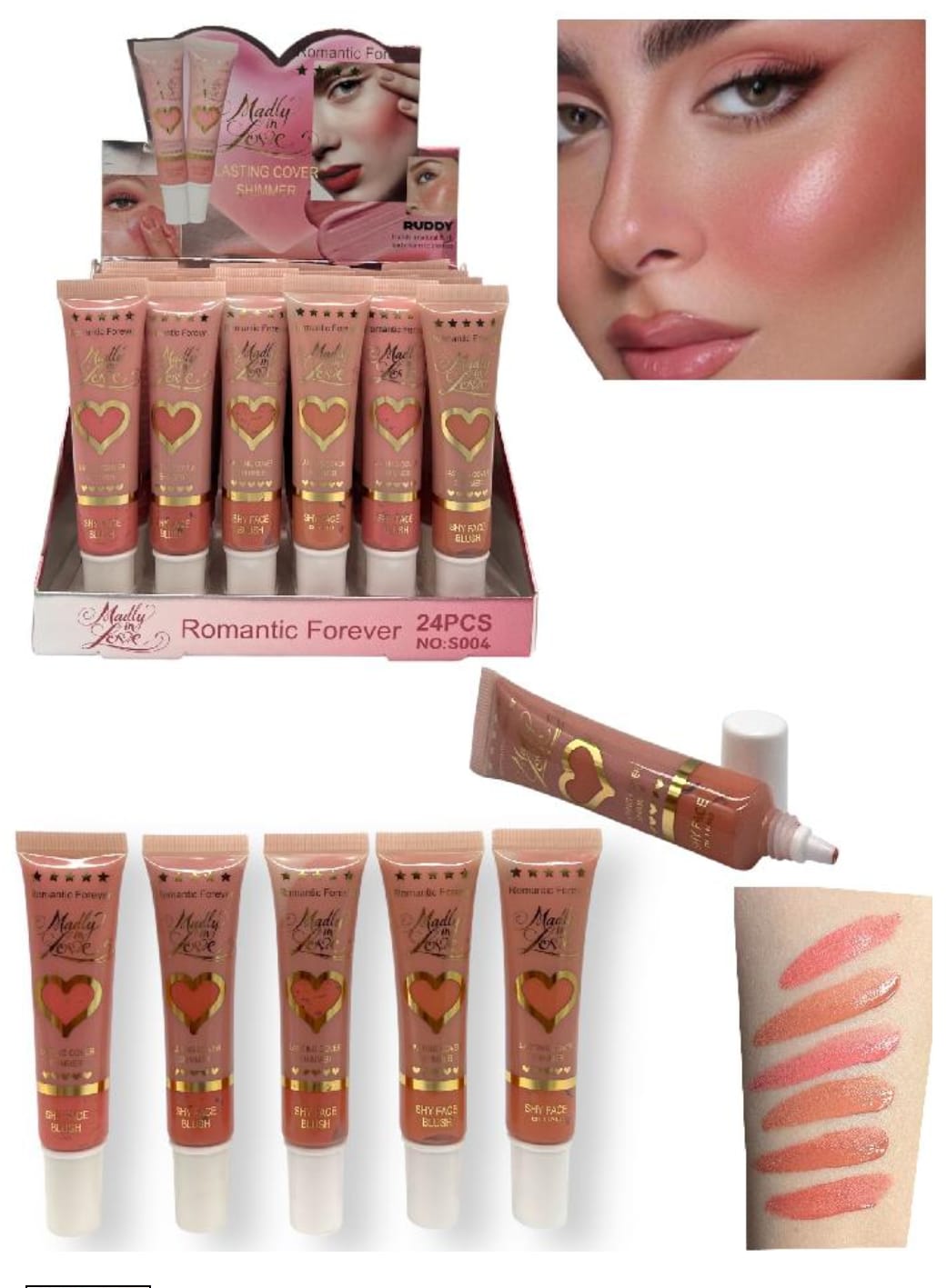 RUBOR MADLY IN LOVE LASTING COVER ROMANTIC FOREVER REF (S004)